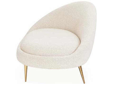 Jonathan Adler Ether White Upholstered Chaise
