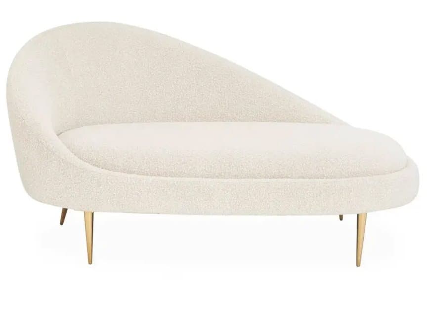 Jonathan Adler Ether White Upholstered Chaise