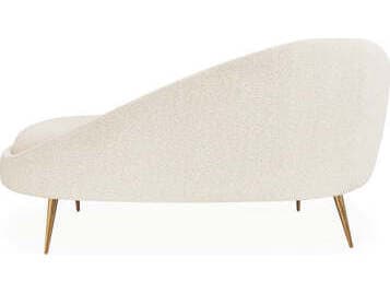 Jonathan Adler Ether White Upholstered Chaise