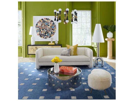 Jonathan Adler Pompidou Nickel Floor Lamp