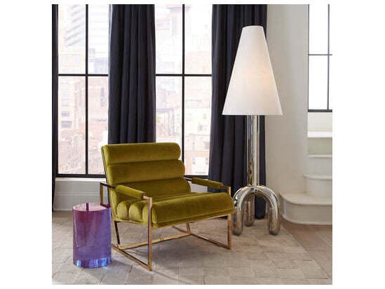 Jonathan Adler Pompidou Nickel Floor Lamp