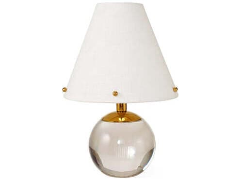 Jonathan Adler Belvedere Clear Crystal Table Lamp