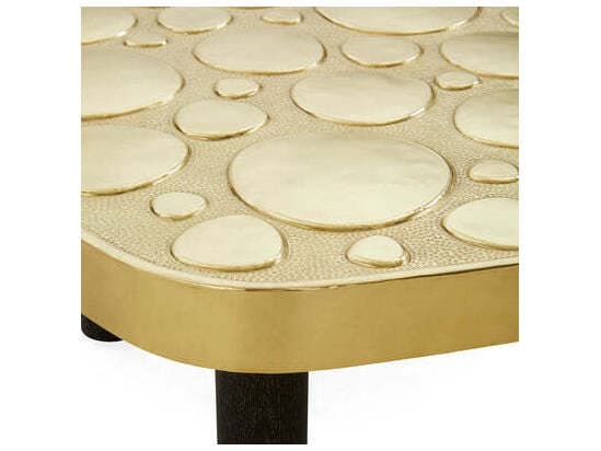 Jonathan Adler Reform Oval Metal Coffee Table
