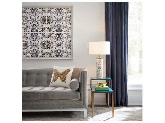 Jonathan Adler Rider Rectangular Acrylic End Table