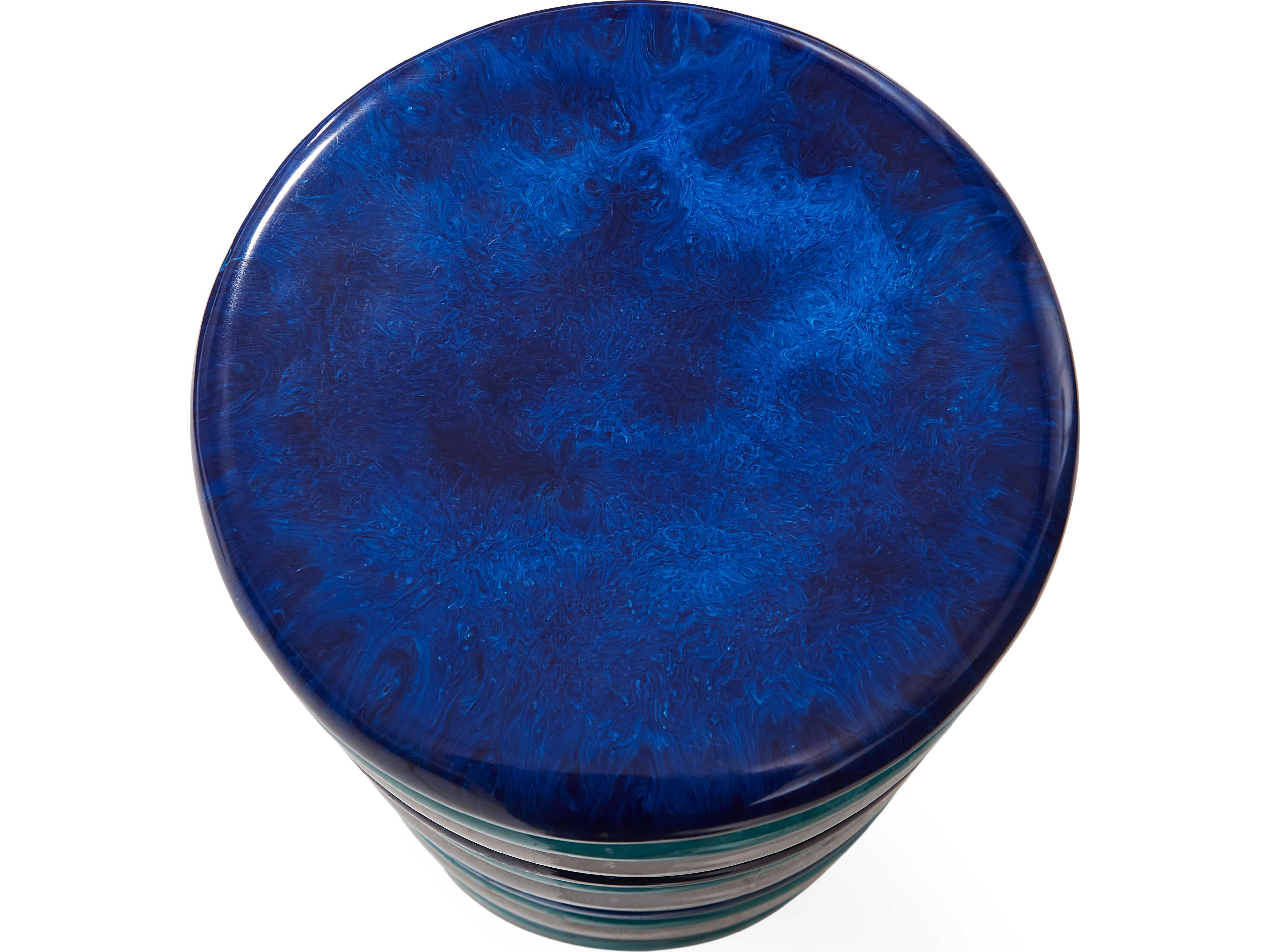 Jonathan Adler Como Round Acrylic End Table