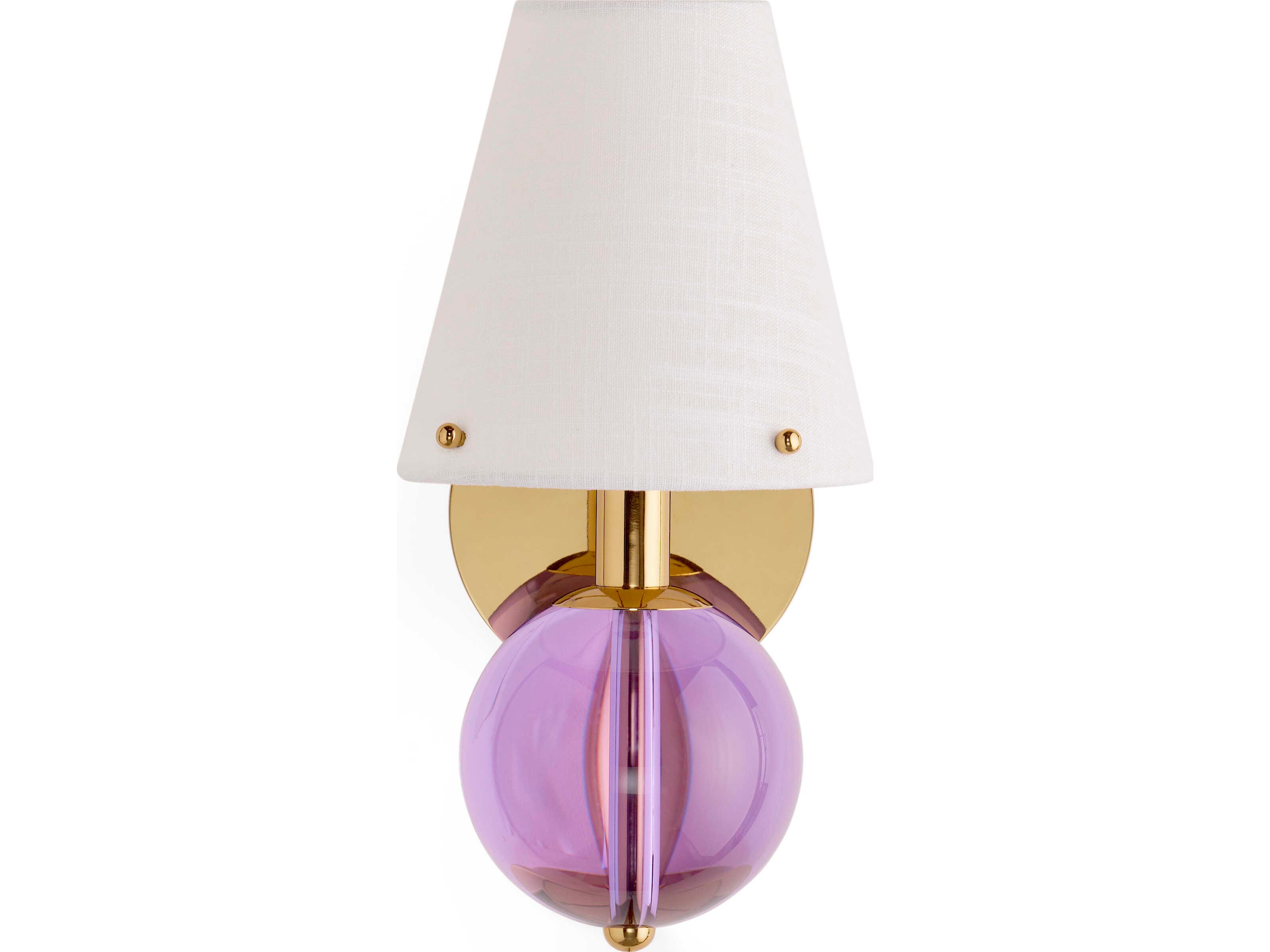 Jonathan Adler Belvedere 1-Light Brass Swing Wall Sconce