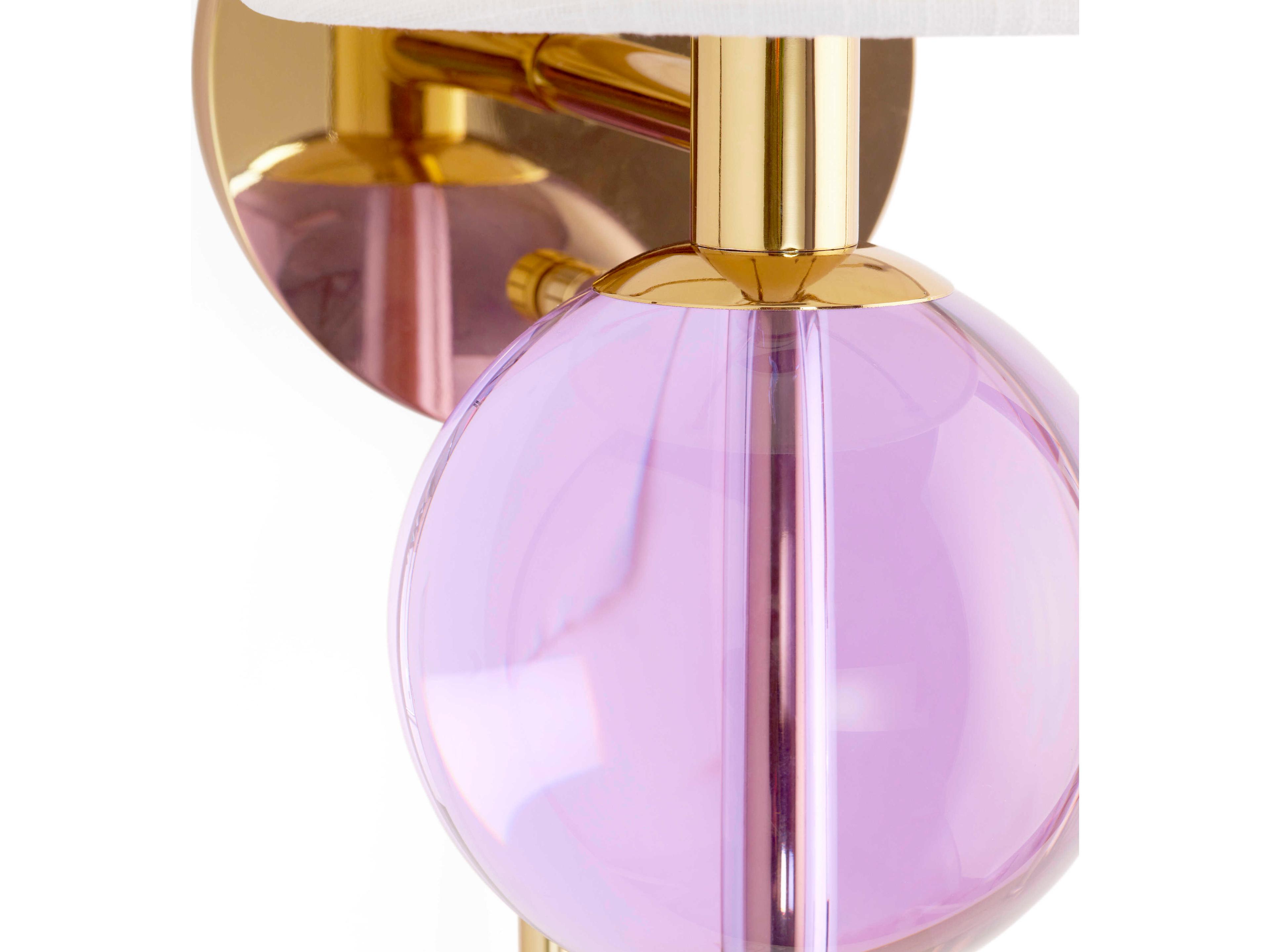 Jonathan Adler Belvedere 1-Light Brass Swing Wall Sconce