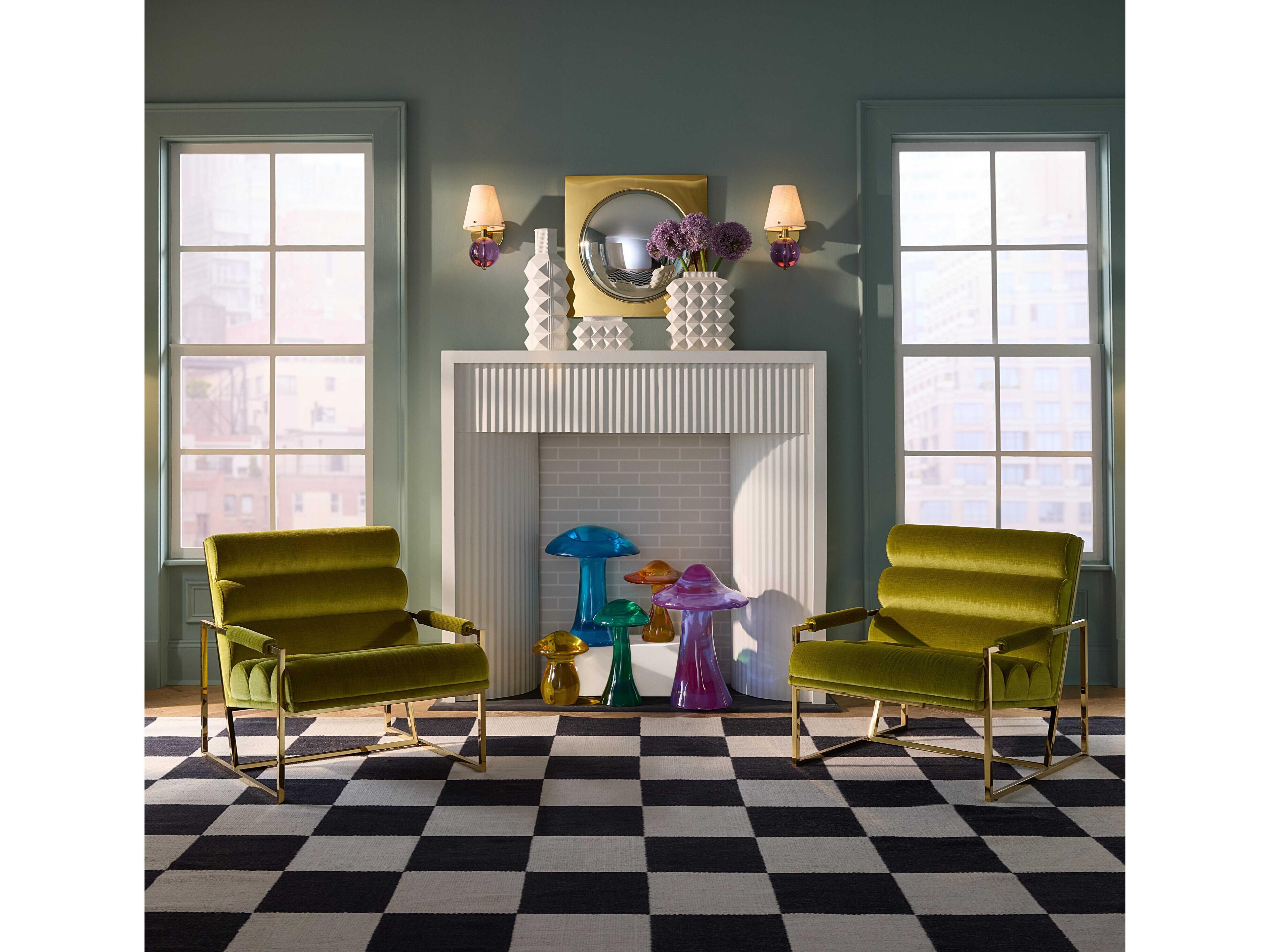 Jonathan Adler Belvedere 1-Light Brass Swing Wall Sconce