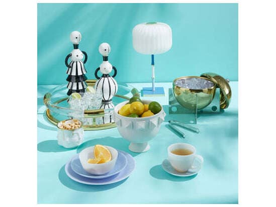 Jonathan Adler Scala Blue Table Lamp