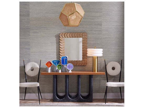 Jonathan Adler Alphaville Brass Table Lamp