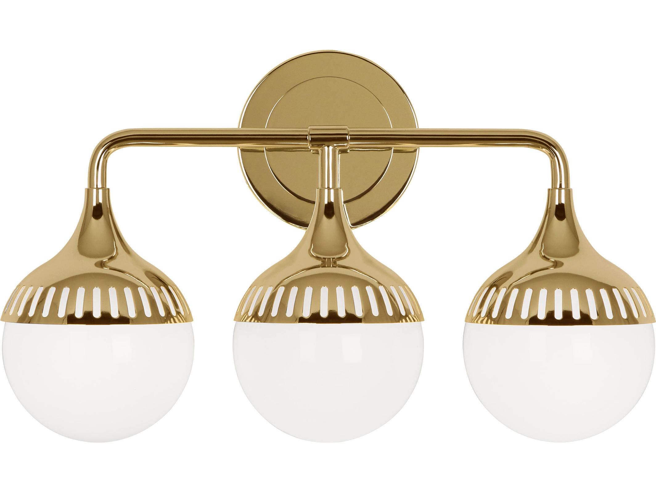 Jonathan Adler Rio Gold Wall Sconce