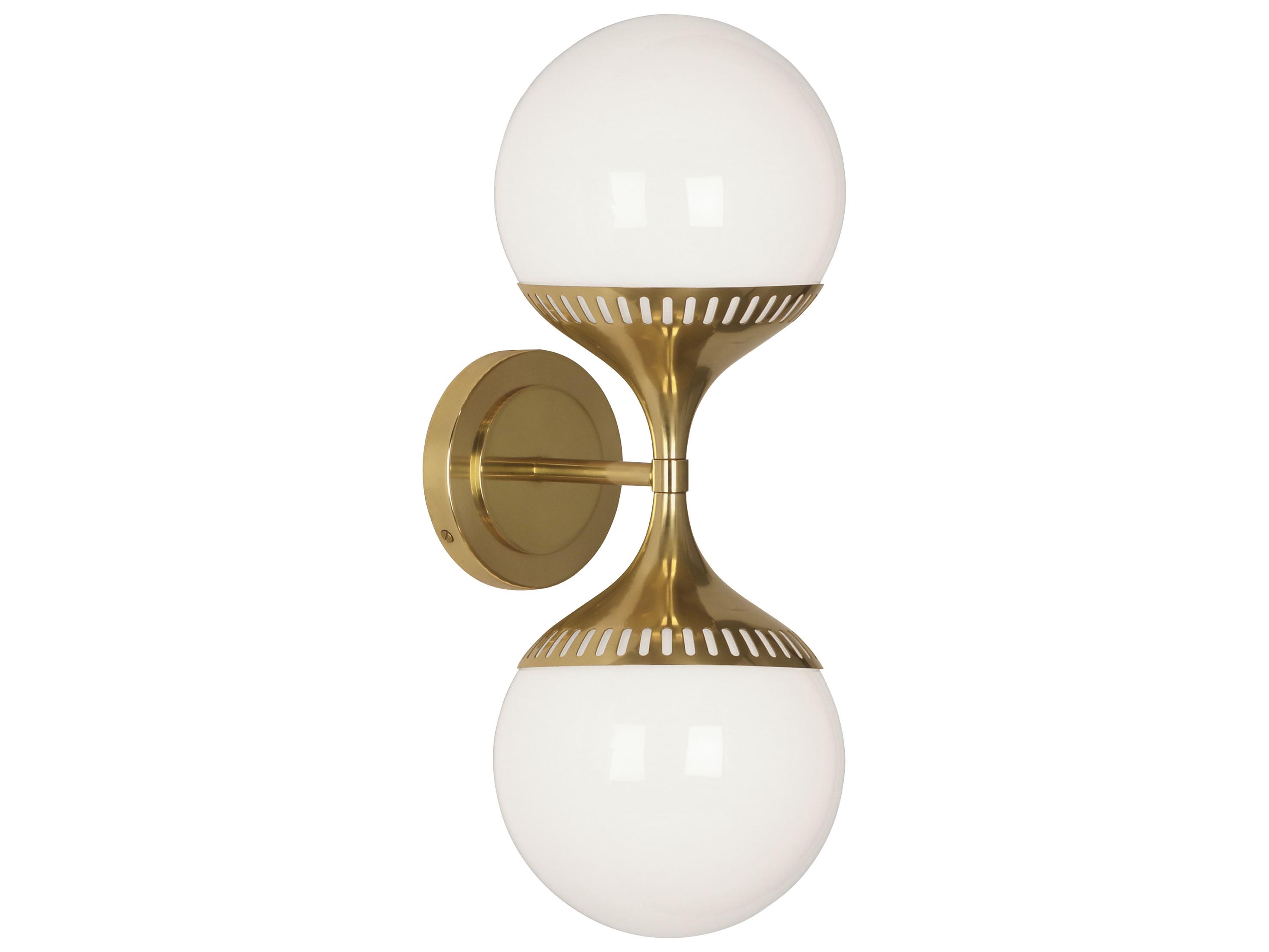 Jonathan Adler Rio Gold Wall Sconce