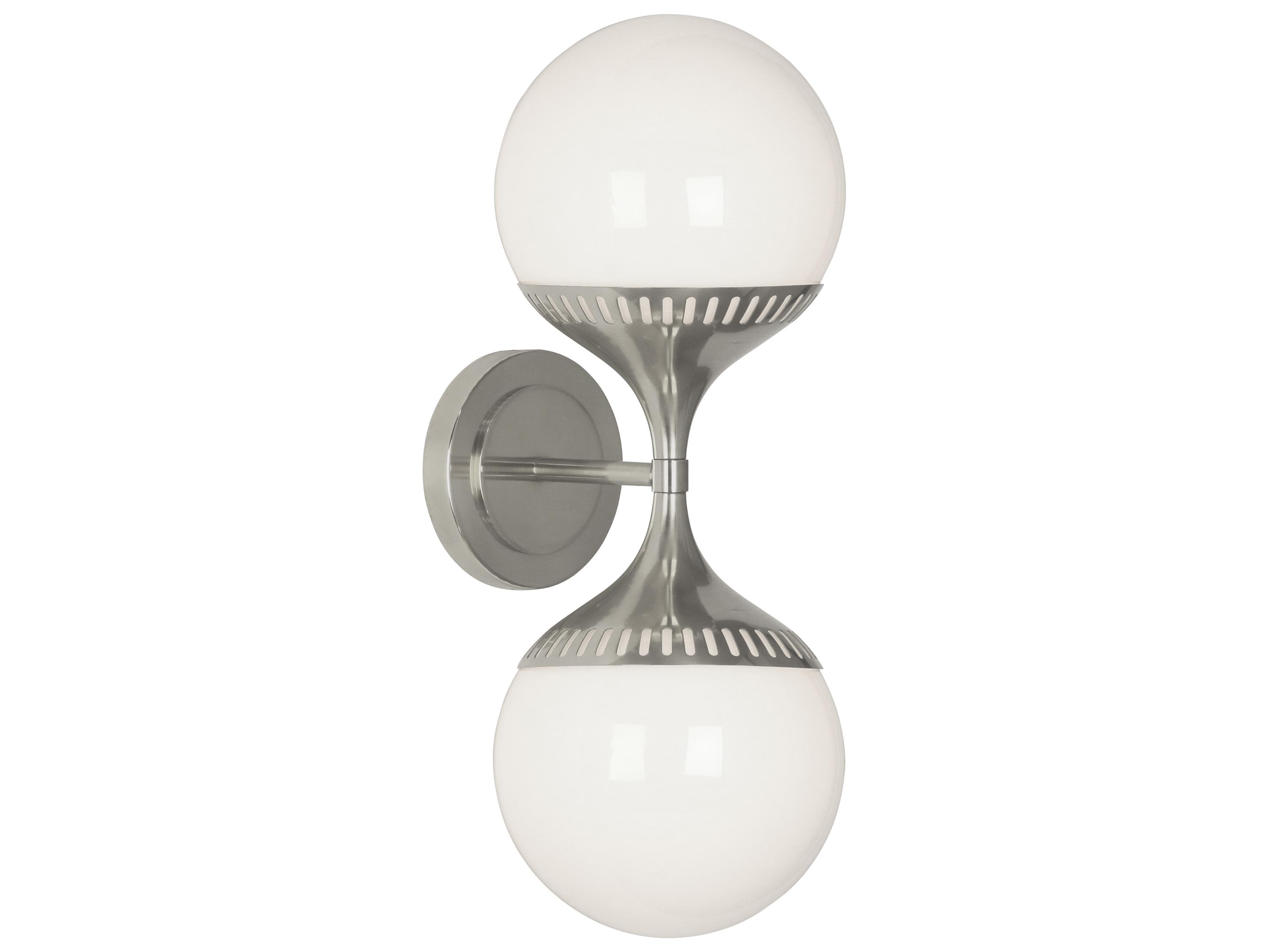 Jonathan Adler Rio Silver Wall Sconce