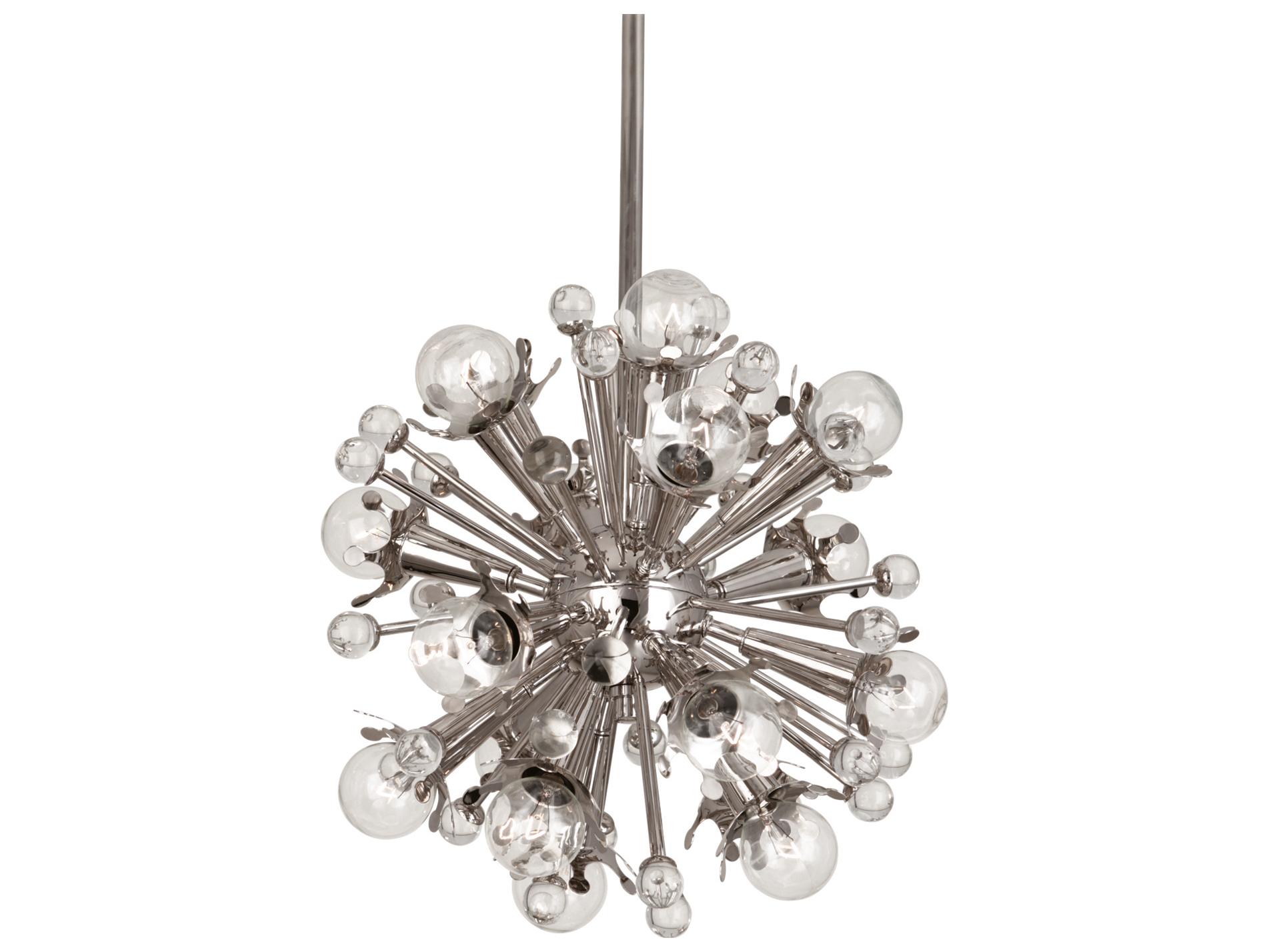 Jonathan Adler Sputnik Silver Chandelier