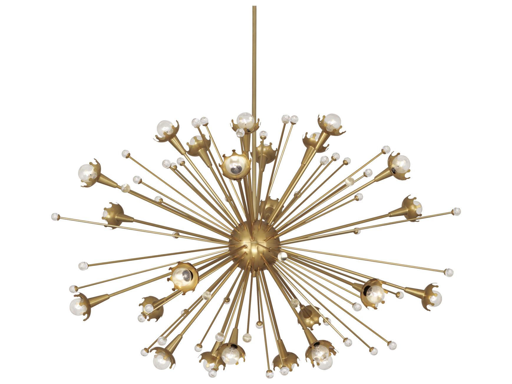 Jonathan Adler Sputnik Brass Chandelier