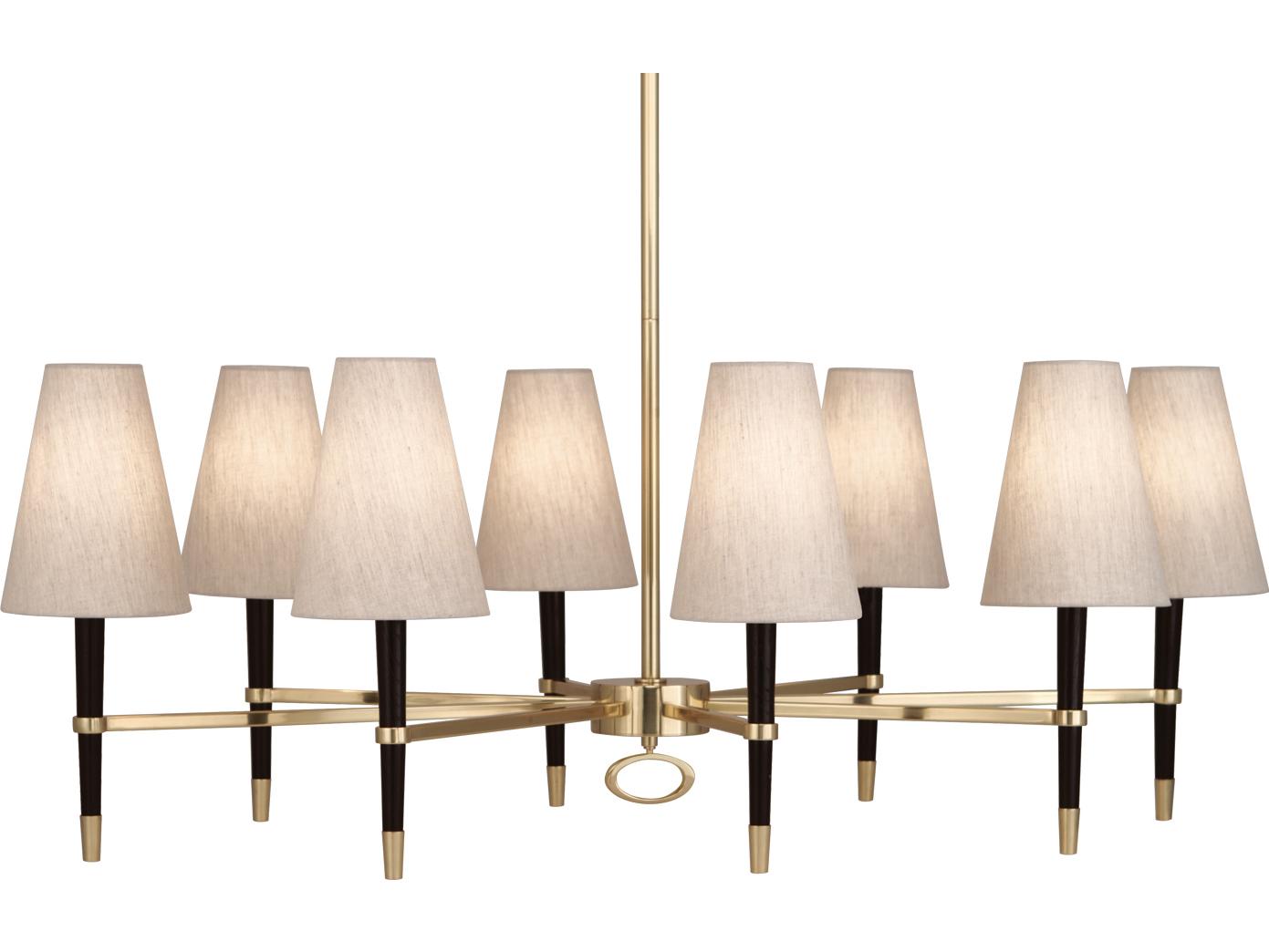 Jonathan Adler Ventana Black Empire Chandelier