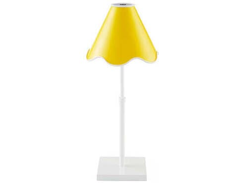 Jonathan Adler Ripple Yellow Table Lamp