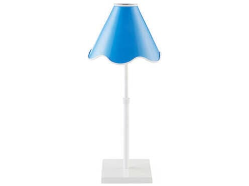 Jonathan Adler Ripple Blue Table Lamp
