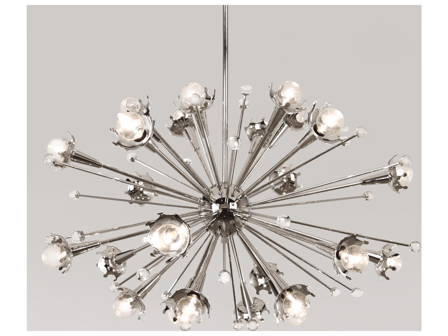 Jonathan Adler Sputnik Nickel Chandelier