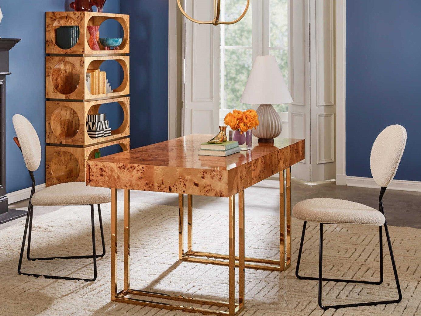 Jonathan Adler Bond Brown Home Office Set