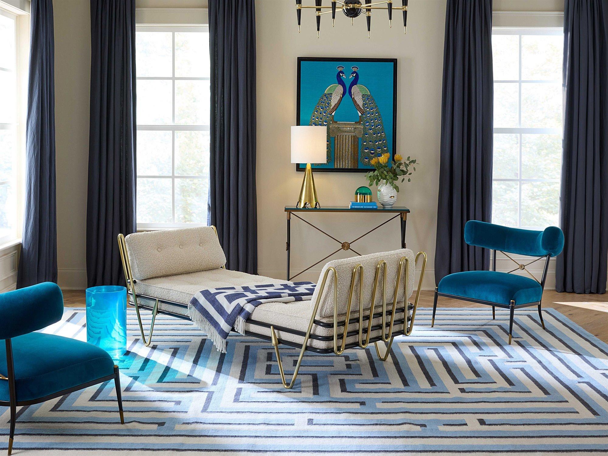 Jonathan Adler Maxime Black Bedroom Set