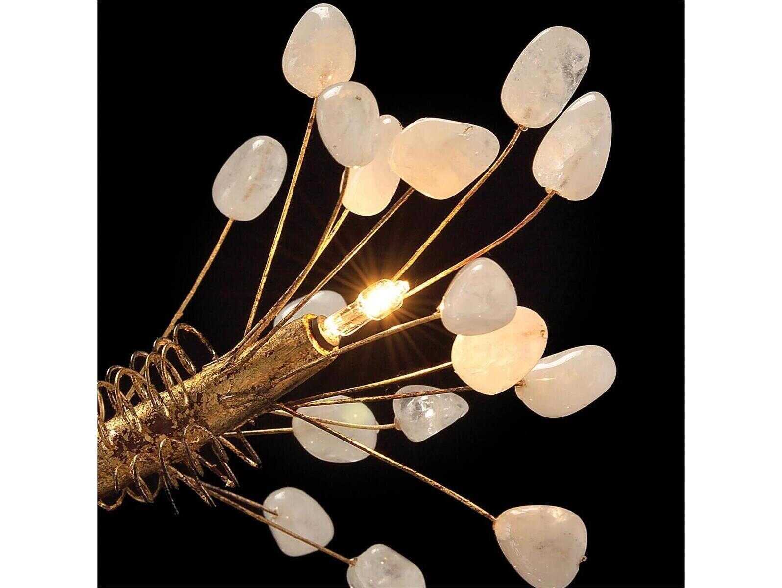 John Richard 16-Light Gold Crystal Tiered Chandelier