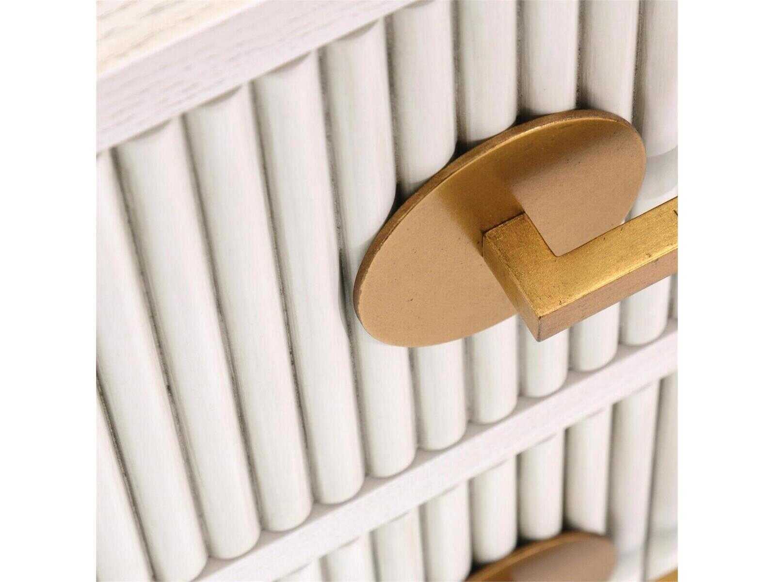 John Richard Mark McDowell Carlyle 2-Drawers Ash Wood Nightstand