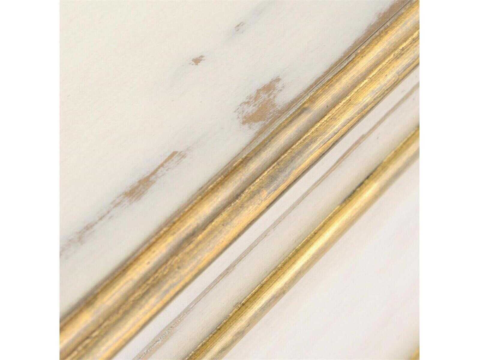 John Richard Mark McDowell Latour Distressed Cream Gold White Accent Chest