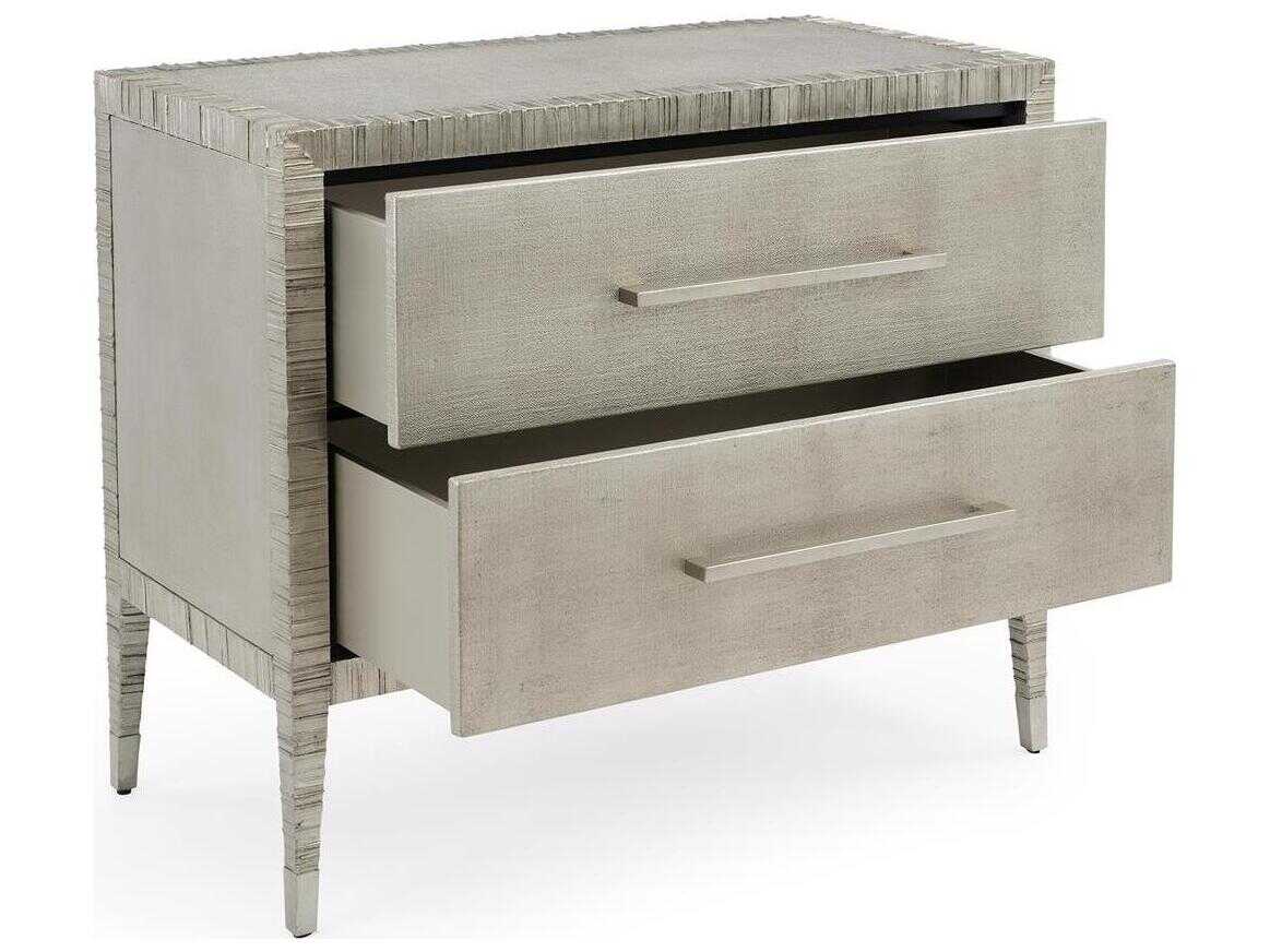 John Richard Mark McDowell Carraway 2-Drawers Beech Wood Nightstand