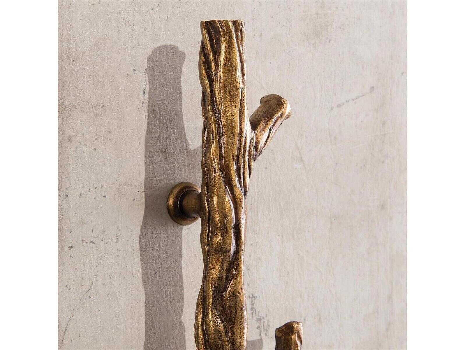 John Richard Mark McDowell Hallwood Brown Oak Wood Wardrobe Armoire