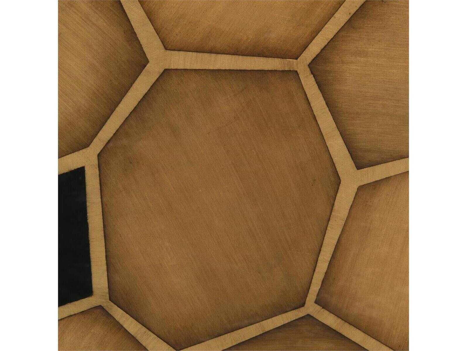 John Richard Mark McDowell Honeycomb 84" Black Credenza Sideboard