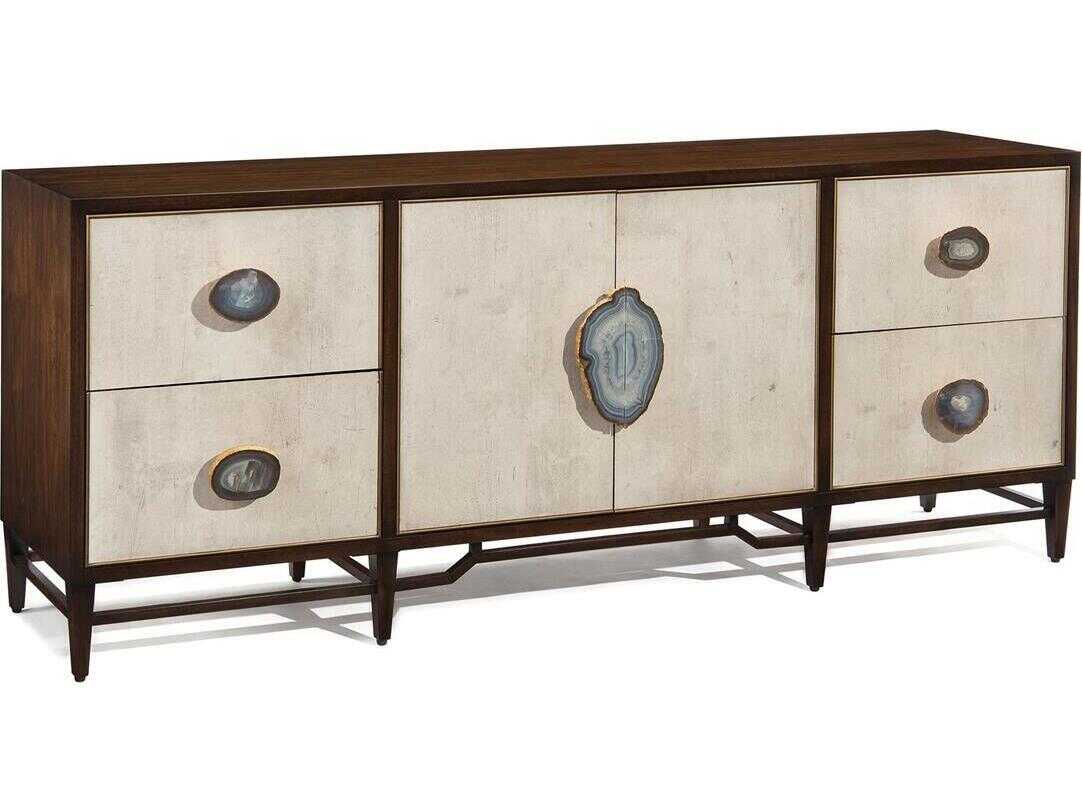 John Richard Mark McDowell Mercia 87" Black Walnut Credenza Sideboard