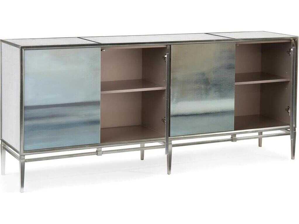 John Richard Carol Benson-Cobb Slated 88" Credenza Sideboard