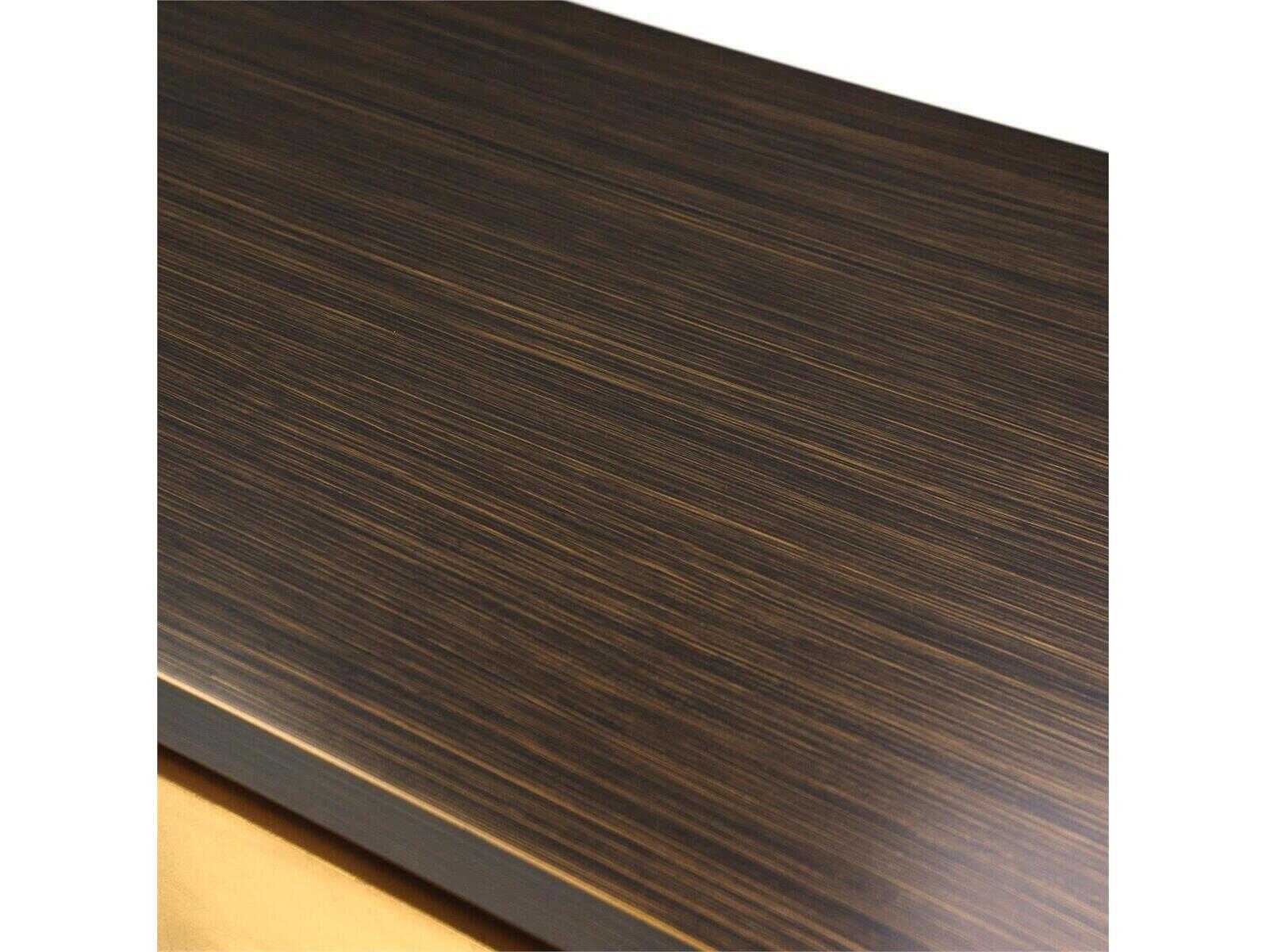 John Richard Mark McDowell Rimini 82" Beech Wood Gold Sideboard