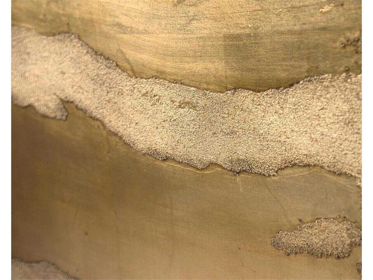 John Richard Mark McDowell Rimini 82" Beech Wood Gold Sideboard