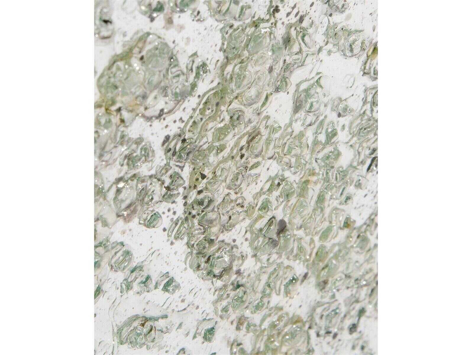 John Richard Mark McDowell Aeolian 70" Beech Wood Silver White Sideboard