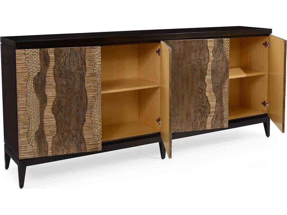 John Richard Mark McDowell River's Edge 94" Beech Wood Espresso Sideboard