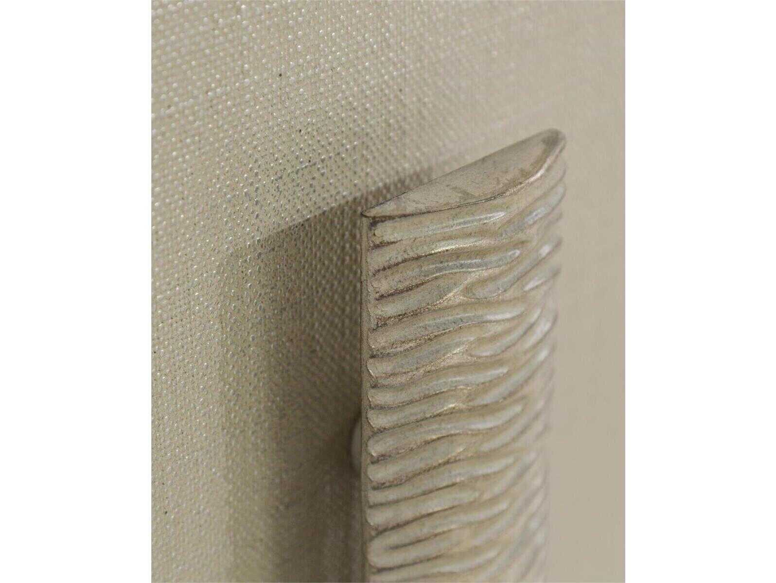 John Richard Mark McDowell Cefalu 82" Beech Wood Burnished Pewter Credenza Sideboard