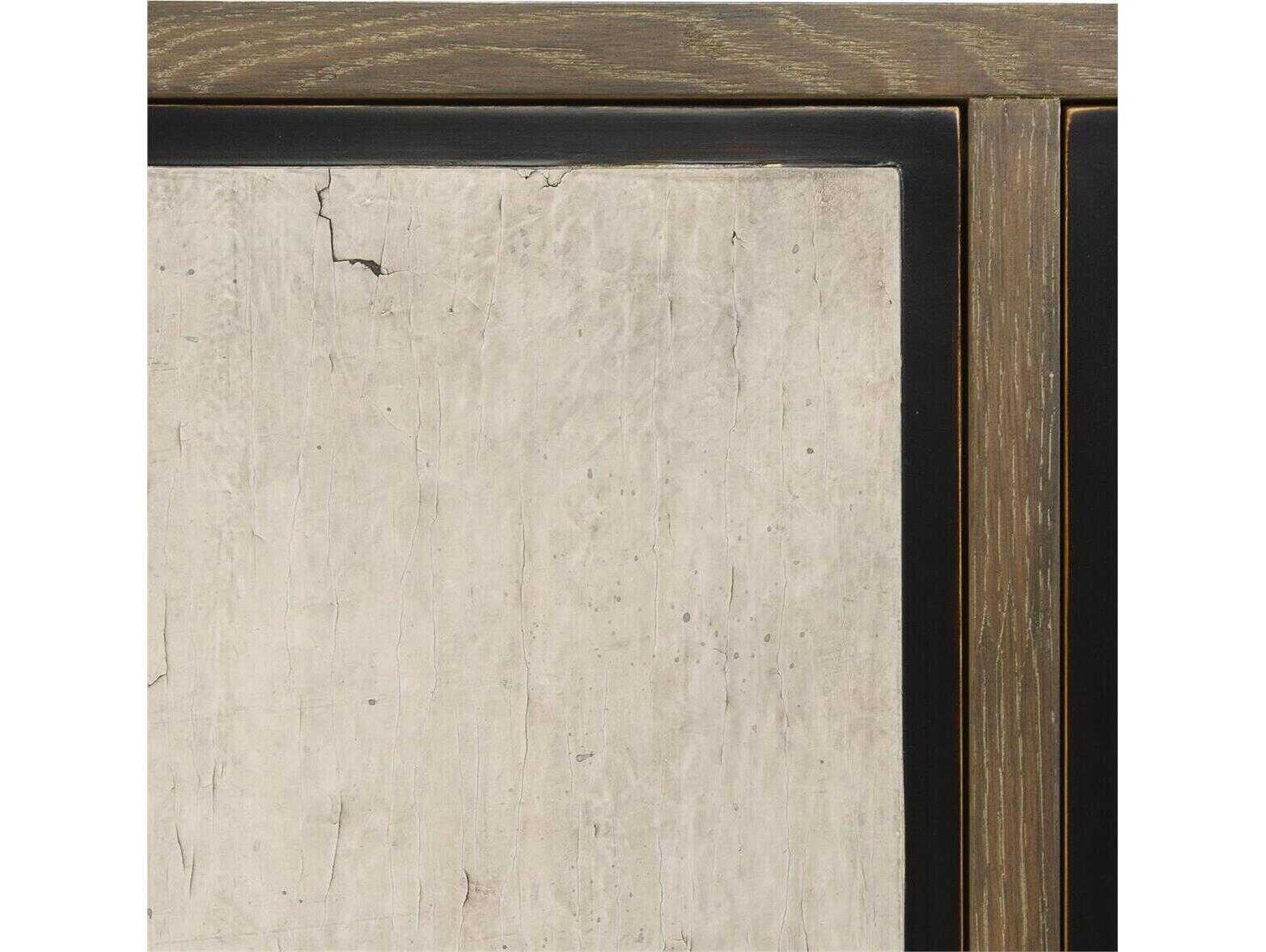 John Richard Mark McDowell Kaya 95" Beech Wood Driftwood Credenza Sideboard