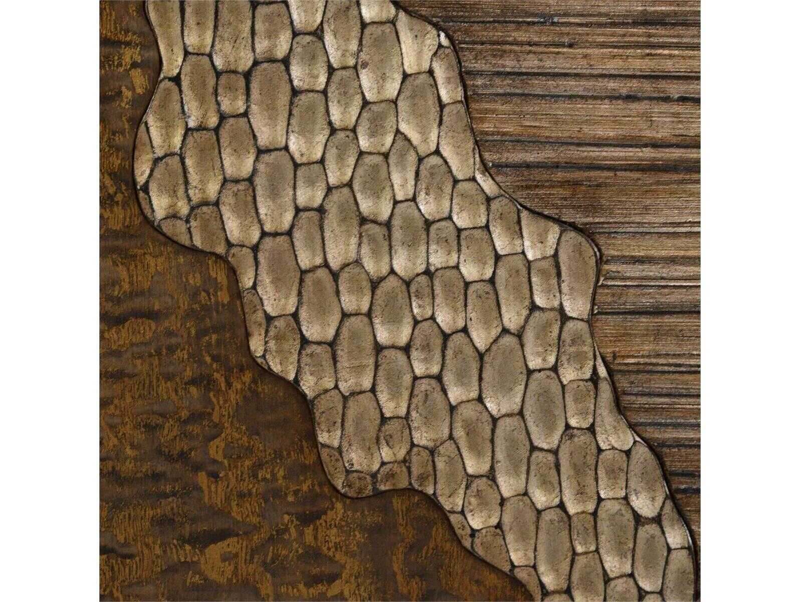 John Richard Mark McDowell River's Edge Espresso Brown Beech Wood Accent Chest