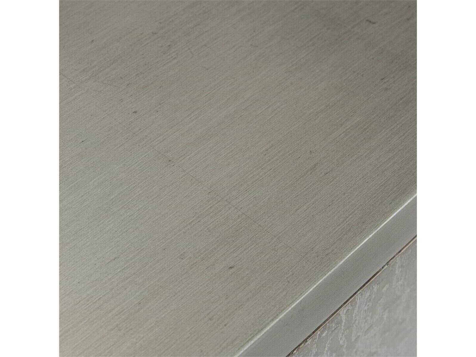 John Richard Mark McDowell River's Edge 95" Beech Wood Silver Credenza Sideboard