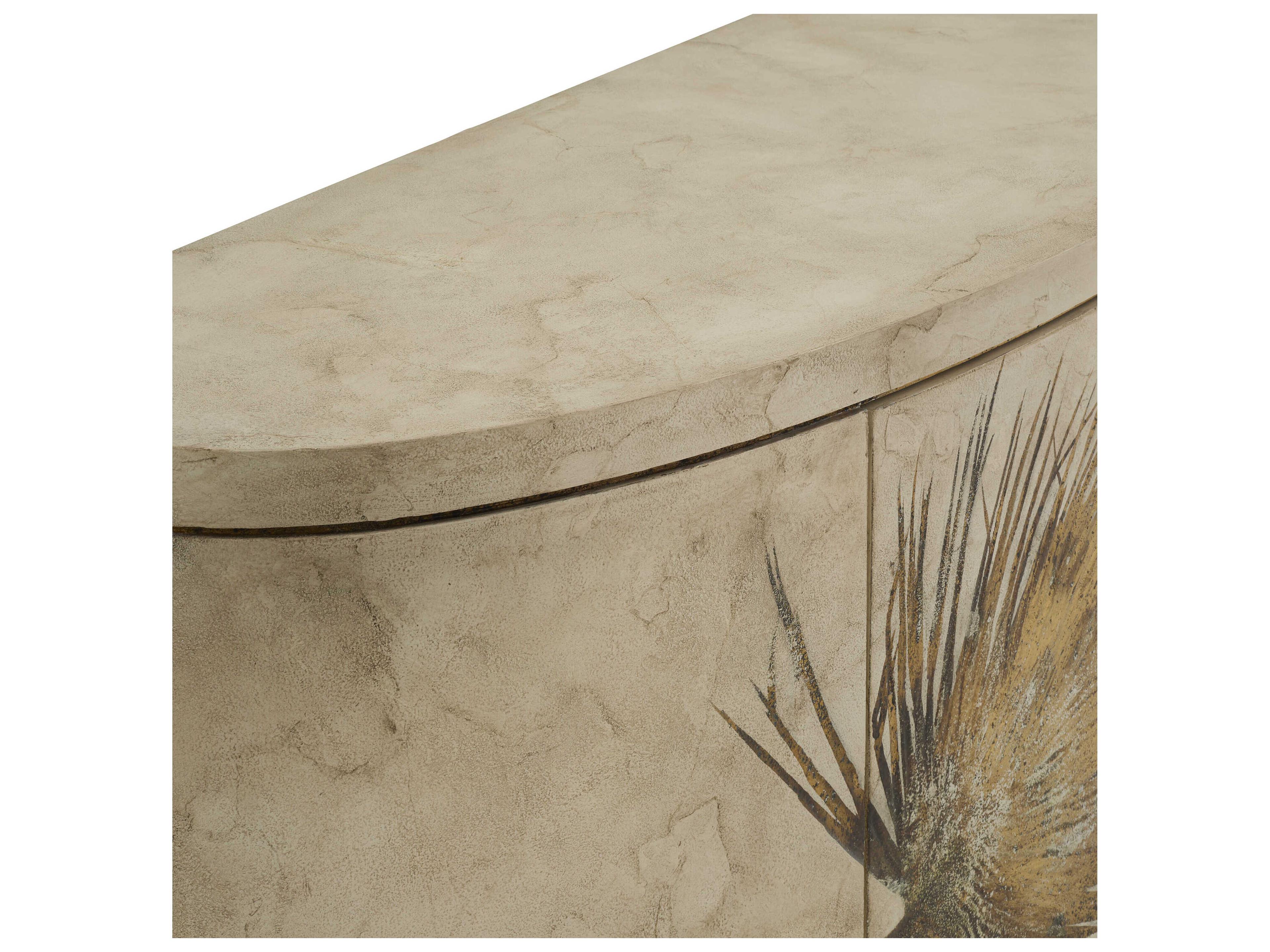 John Richard Chardon Limestone Brown Beech Wood Accent Chest