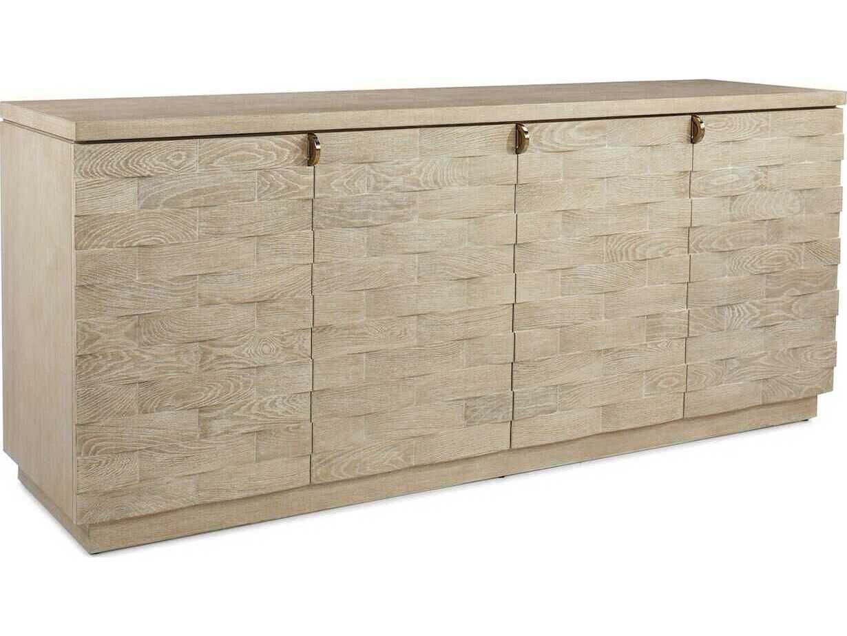 John Richard Tessere 84" Oak Wood Sideboard
