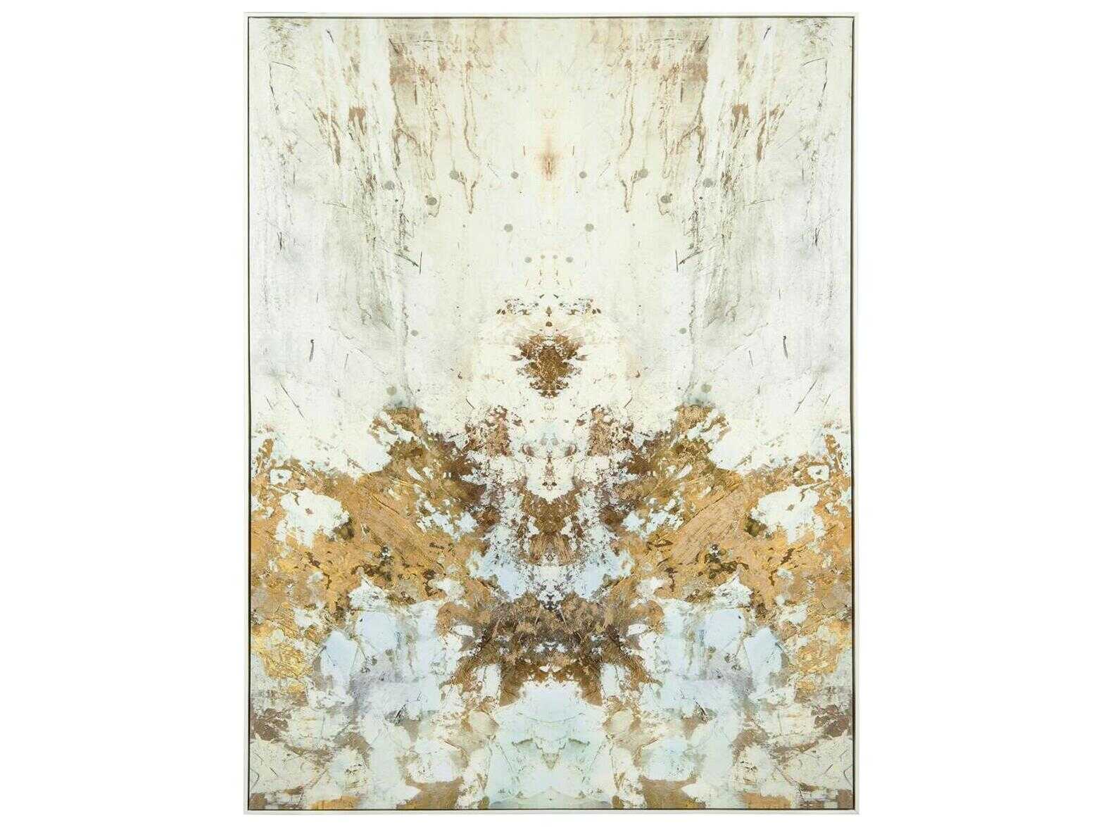 John Richard Mark McDowell's Gilded Ivory Canvas Wall Art