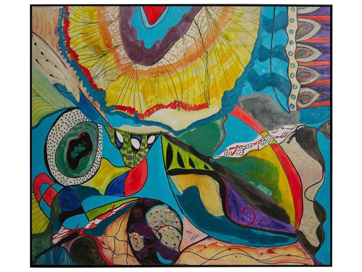 John Richard Amy Reshefsky's Under Water Canvas Wall Art