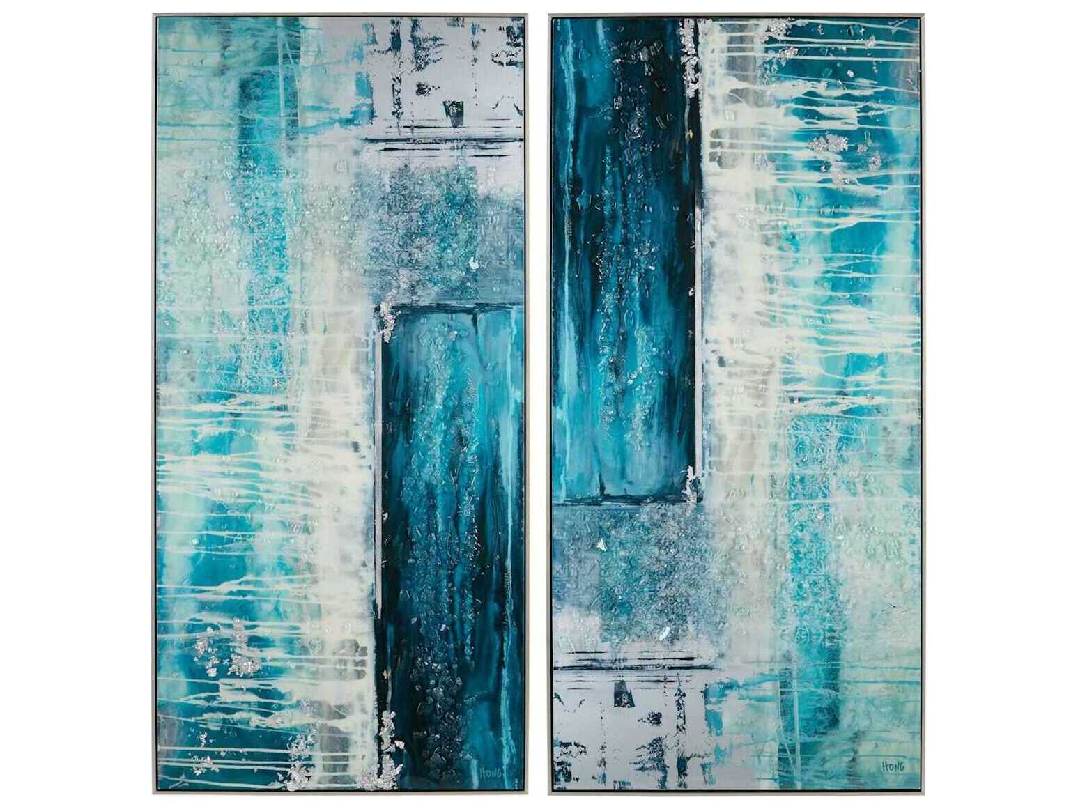 John Richard Mary Hong's Which Way Diptych Wall Art