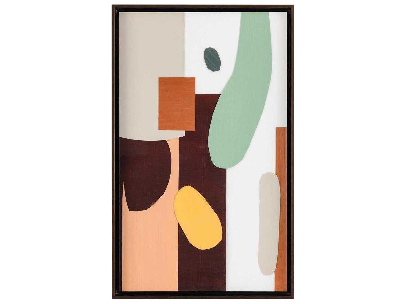 John Richard Jackie Ellens's Shapes-In Rhythm-I Wall Art