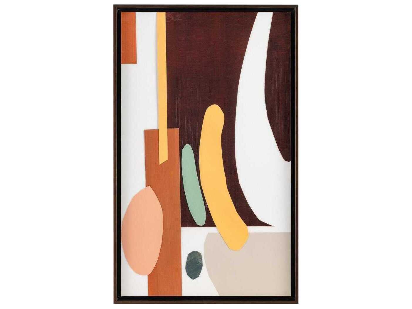 John Richard Jackie Ellens's Shapes-In Rhythm-II Wall Art