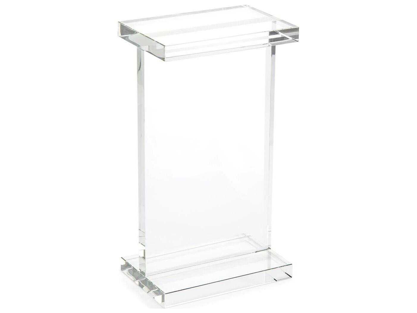 John Richard Rectangular Glass End Table