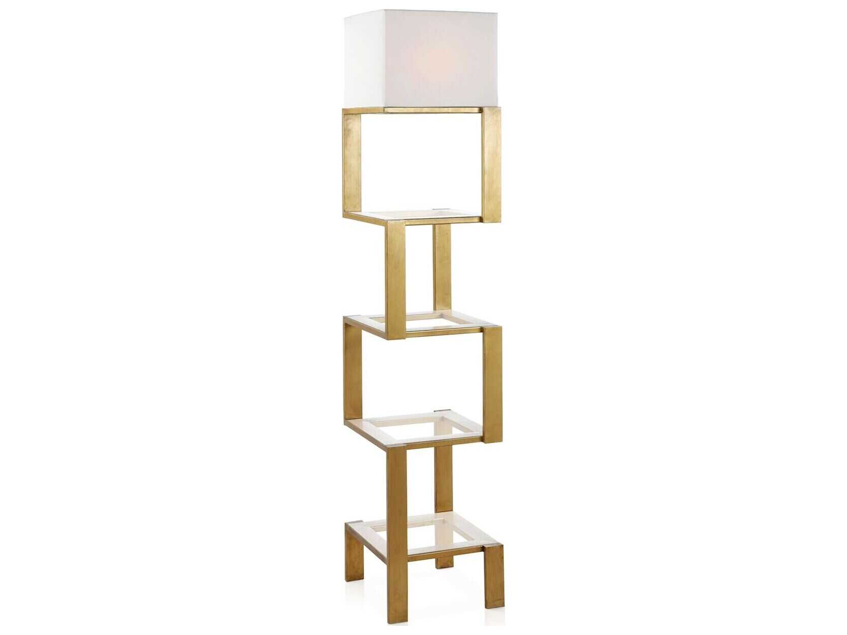 John Richard Foundation Brass Etagere